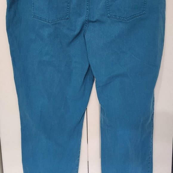 CJ Banks jeans 24W plus size  NWOT Teal - Picture 5 of 10